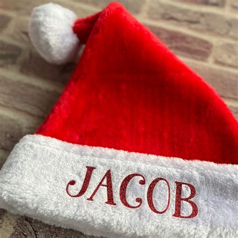 Personalized Santa Hats: Spread Holiday Cheer with Customizable Options